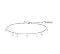 Ania Haie Starlit Drops Silver Droplet Station Bracelet