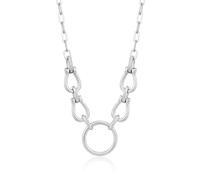 Ania Haie Sterling Silver Horseshoe Link Necklace