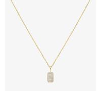 Ania Haie Sunny Sparkler 14ct Gold Plate Pave Pendant Necklace N064-01G