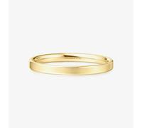 Ania Haie Sunny Sparkler 14ct Gold Plated 2mm Band Ring R064-02G-54