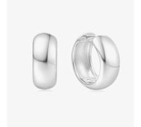 Ania Haie Sunny Sparkler Sterling Silver Medium Chunky Hoop Earrings E064-06H