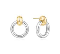Ania Haie Vogue Maven Earrings Silver E062-10T - Woman - 925 Sterling Silver 26 mm