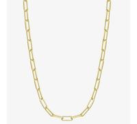Ania Haie Vogue Maven 14ct Gold Plated Paper Link Chain N062-05G
