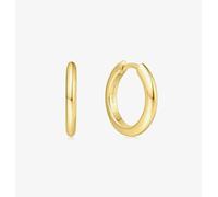 Ania Haie Vogue Maven 14ct Gold Plated Tube Huggie Hoop Earrings E062-01G