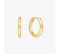 Ania Haie Vogue Maven 14ct Gold Plated Tube Huggie Hoop Earrings E062-01G
