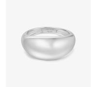 Ania Haie Vogue Maven Sterling Silver Bold Dome Ring R062-01H - 58 (Q 1/4)