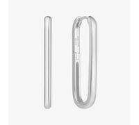 Ania Haie Vogue Maven Sterling Silver Oversized U Shaped Hoop Earrings E062-07H