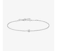 Ania Haie Vogue Maven Sterling Silver Sparkle Bezel Bracelet B062-01H