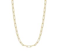 ANIA HAIE Vogue Maven Women's Necklace 925 Sterling Silver 14K Gold Plated 38cm + 7.5cm Extender Chain with Gift Box