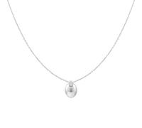 ANIA HAIE Vogue Maven Women's Oval Necklace 925 Sterling Silver 45 cm + 5 cm Extension Chain with Gift Box