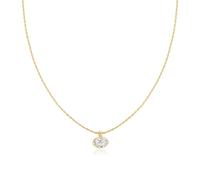 Ania Haie Wanderer Gold Bezel Organic Pebble Necklace | Acotis - Sterling Silver / 14ct Gold Plated