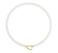 Ania Haie Women's Yellow Gold Plate Lobster Clasp Simulated Pearl Necklace