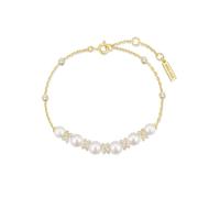 Ania Haie Women's Yellow Gold Plate Sparkling Cultured Freshwater Pearl Bracelet