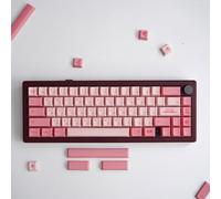 Ania theme mechanical keyboard keycap 143-key PBT thermal sublimation factory height adaptation 64 68 75 82