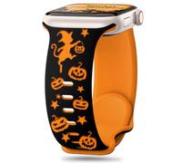 Aniaboho Compatible with Saint Patrick's Day Silicone Dress Bands for Apple Watch Men Women iWatch Bands Lucky Clover for Apple Watch Series 11 SE 10 9 8 7 6 5 4