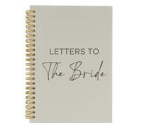ANIANG Letters to The Bride Wedding Notebook, Wedding Planning Book and Organizer, Wedding Planner, Bride Gifts, Wedding Engagement Gifts for Couples Newly Engaged 5.5"x8.3" 164Pages Lined Notebooks