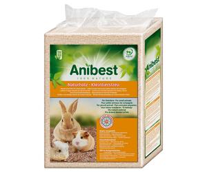 Anibest Small Pet Litter - Economy Pack: 2 x 60 Litres (6.4kg)