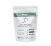 Anicura Dental Dog Treats - All-Natural Training Treats for Fresh Breath, Reduced Tartar Build-Up, & Healthy Teeth & Gums - Infused with Peppermint, Green Tea & Parsley