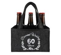 Anicy Bottle Bag Carrier 6 Bottles, 60th Wedding Anniversarys Gift Ideas, Diamond Wedding Anniversarys Gifts Bag