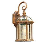 ANIFM Courtyard Light Carriage Down Wall Light 40cm Aluminum Waterproof Outdoor Glass Sconce Oil Polished Bronze Finish Wall Lamp for Gardens Driveways Patio Decor Lamp Comfortable anniversary