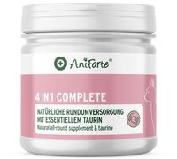 AniForte 4in1 Complete Cat 60 g - Complete Care for Cats, Rich in Antioxidants, Vitamins, Minerals, Powder with Taurine, Collagen for Joints, Nervous System, Immune System, Gastrointestinal Support