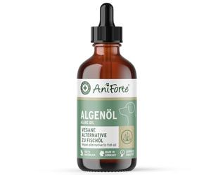 AniForte Algae Oil for dogs & cats 50 ml - Highly concentrated, vegan omega-3 oil to support joints, metabolism, skin & coat