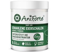 AniForte Egg Shell Powder 250g Calcium for Dogs & Cats - Natural Calcium Source, Supports Bones & Teeth, Egg Shell Powder for Barf, High Bioavailability