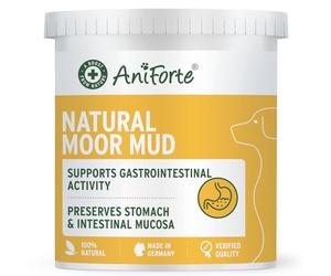 AniForte Healing Moor for dogs 1200g - Improves the condition of faeces, digestion, immune system, gastrointestinal activity, stimulates appetite - Natural healing clay with high acceptance