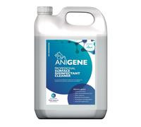 ANIGENE Surface Disinfectant Cleaner (5L - Unscented) - Disinfectant Solution For Use Around Animals & Pets, Kills Bacteria, Viruses, Fungi & Yeast - Non-Corrosive In Use - Made In The UK