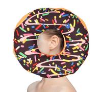 Anihet Piercing Pillow, Dount Shaped Ear Piercing Pillow with Hole for Side Sleepers, Washable Soft Cushion, Reducing Ear Pressure and Providing a Good Night's Sleep(Donut)