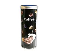 Anik-Shop 66 Coffee Tin with Decorative Design Diameter 7.5 x 20 cm