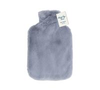 Anika 2L Grey Faux Fur Hot Water Bottle