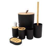 Anika Bathroom Accessory Set / Modern Bathroom Essentials Set / 4 Colours