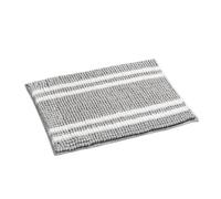 Anika Two-Tone Chenille Microfibre Bath Mat