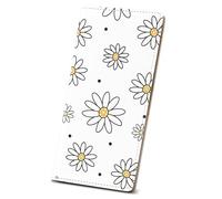 Anikathy Womens Wallet, Rfid Wallets for Women,Slim Thin Credit Card Holder Organizer Purse,PU Leather Cute Long Bifold Clutch Cash Wallet with Zipper Coin Pocket,Ladies Gift, Line Flower 1, One Size