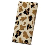 Anikathy Womens Wallet, Rfid Wallets for Women,Slim Thin Credit Card Holder Organizer Purse,PU Leather Cute Long Bifold Clutch Cash Wallet with Zipper Coin Pocket,Ladies Gift, Brown leopard print, One