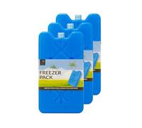 ANIKEES Long-Lasting Freezer Blocks - Reusable Ice Packs for Lunch Boxes, Travel & Picnics | Keeps Food & Drinks Cooler for Hours (3)