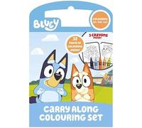 Anila's Bluey Carry Along Colouring Set - Colouring Books for Children, Ages 3 Years Plus