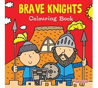 Anila's Brave Knights Colouring Book with Dinosaur Stickers. (Ideal for Children Aged 3-8).