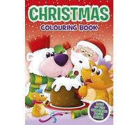 Anila's Complete Christmas Activity Books- Christmas Colour Book-Green. (Perfect for Ages 3-8)