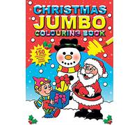 Anilas Complete Christmas Activity Gifts & Activity Books - Christmas Jumbo Colouring Book. (Perfect for Ages 3-8)