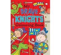 Anilas Complete Dinosaur, Pirates, Space, Knights, Monster, Vehicles & Animals Activity, Colouring & Sticker Books Plus Stationery & Accessories. (Ideal for Children Aged 3-8) (Brave Knight(P2804))