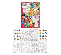Anila's Complete Farm Animals Themed 10 Party Bag Fillers & Party Favours - 10 Mini Farm Animal Sticker themed Fun Colouring Books. (Ideal for Children Aged 3-8)