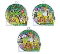 Anila's Complete Jungle Themed 10 Party Bag Fillers & Favours - 10 Assorted Mini Jungle Pinball Mazes. (Ideal for Children Aged 3-8)