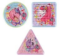 Anila's Complete Pony Themed 10 Party Bag Fillers & Favours - 10 Assorted Mini Pony Mazes. (Ideal for Children Aged 3-8)