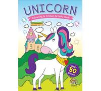 Anilas Complete Unicorn, Princess, Mermaid, Ballerina & Animals Activity, Colouring & Sticker Books Plus Stationery & Accessories. (Ideal for Children Aged 3-8) (Unicorn(P2190))
