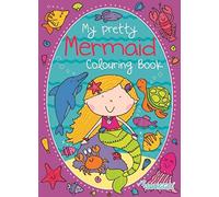 Anilas Complete Unicorn, Princess, Mermaid, Ballerina & Animals Activity, Colouring & Sticker Books Plus Stationery & Accessories. (Ideal for Children Aged 3-8) (Mermaid(P2805))