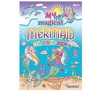Anilas Complete Unicorn, Princess, Mermaid, Ballerina & Animals Activity, Colouring & Sticker Books Plus Stationery & Accessories. (Ideal for Children Aged 3-8) (Mermaid(P2972))