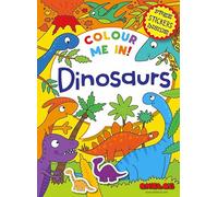 Anilas Complete Unicorn, Princess, Mermaid, Ballerina & Animals Activity, Colouring & Sticker Books Plus Stationery & Accessories. (Ideal for Children Aged 3-8) (Dinosaur(P2806))