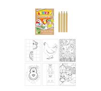 Anila's Eco Friendly Mini Fun Activity Sets that are sustainable and include colouring pencils. (Ideal for Children Aged 3-8) (FUN ACTIVITY)